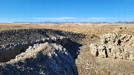 #12: Excavated burial mound / Раскопанный курган