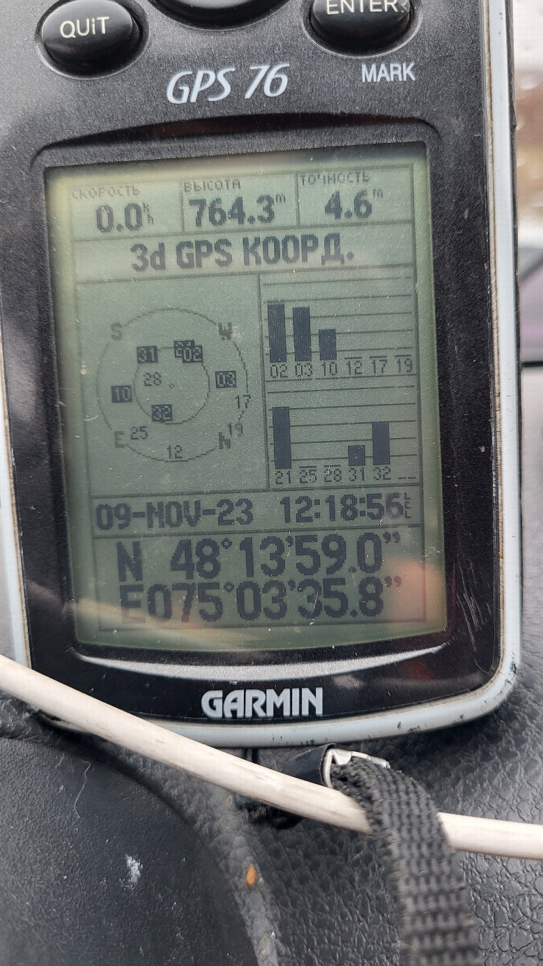GPS reading