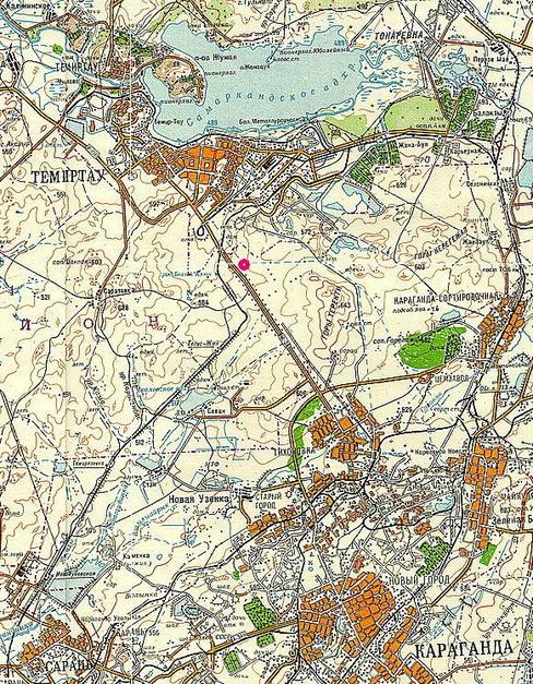 CP on the topo map