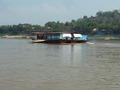 #4: Ferry crossing the Mekong River