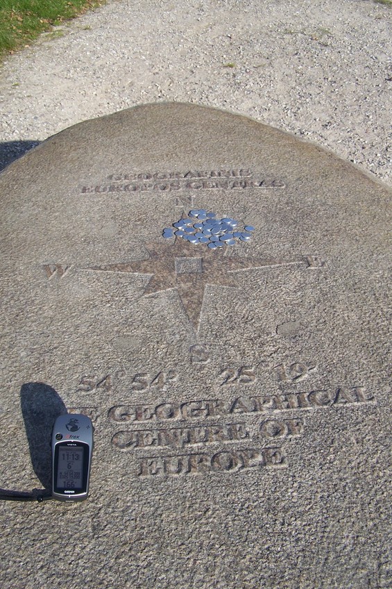 The Geographical Centre of Europe