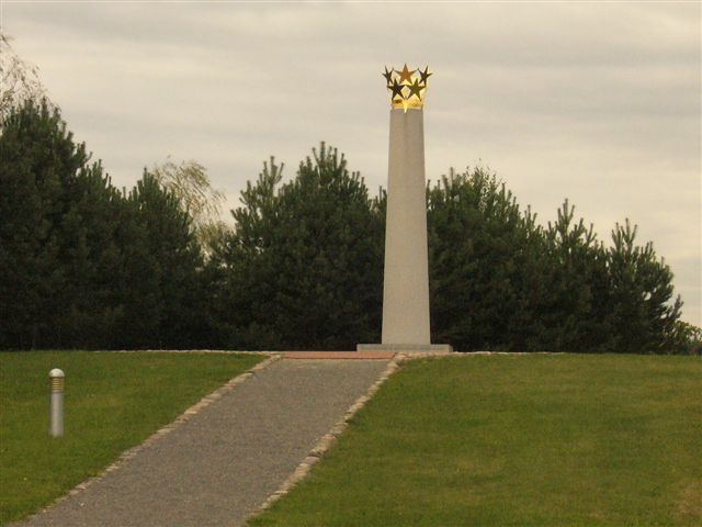 General view – granite column as monument