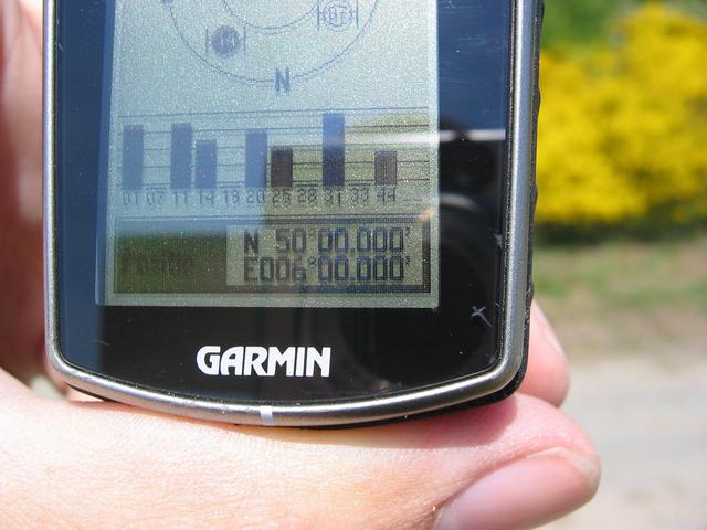 GPS with exact coordinates