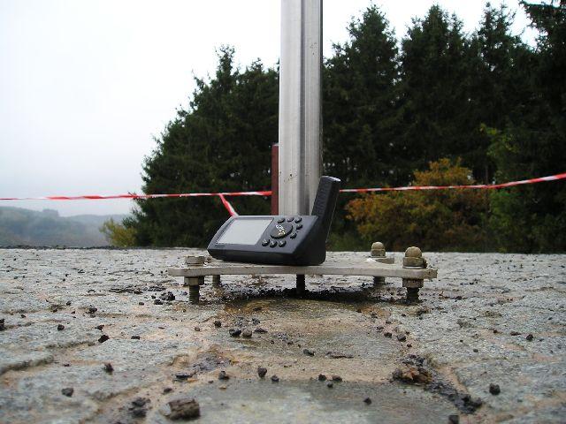 The GPS device at the Pole