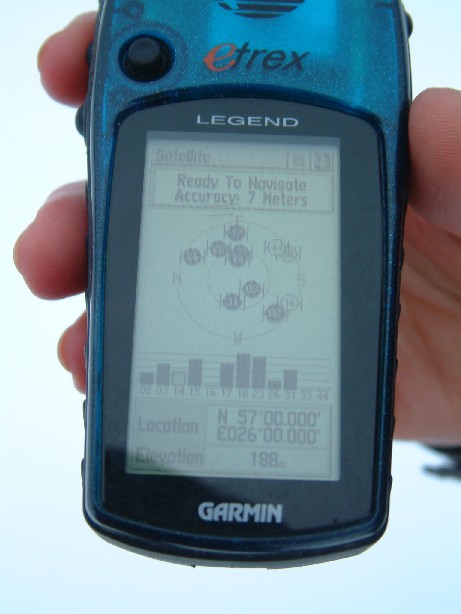 GPS screenshot