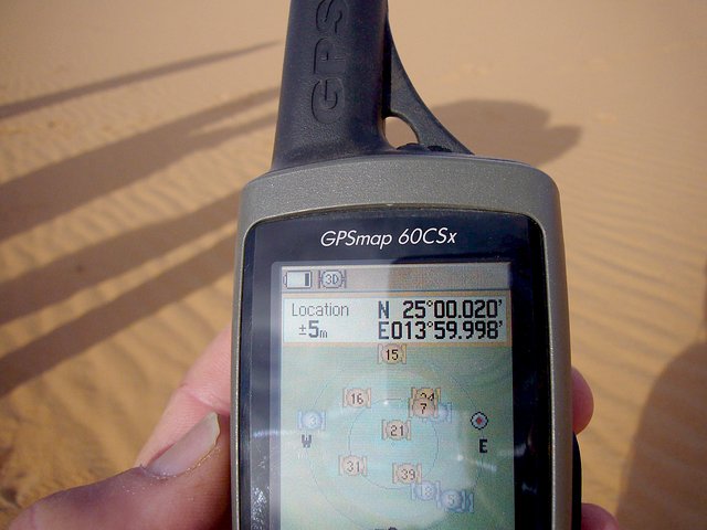 GPS at the location