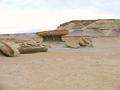 #7: Rock formation 17 km east of the Confluence