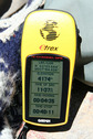 #3: GPS readout on the summit