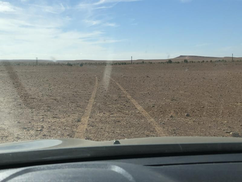 Piste zum CP - Track to the CP