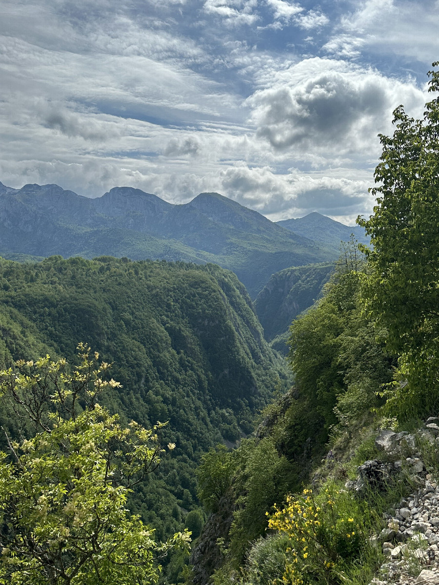 The Valley leading to the Confluence