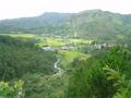 #2: View of village in the valley along N2 some 10 km from target