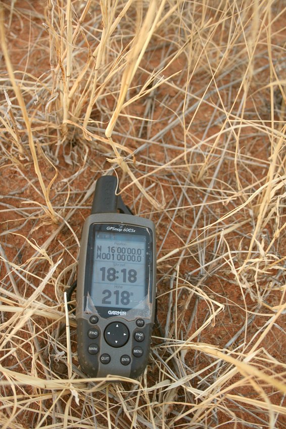 GPS in the grass