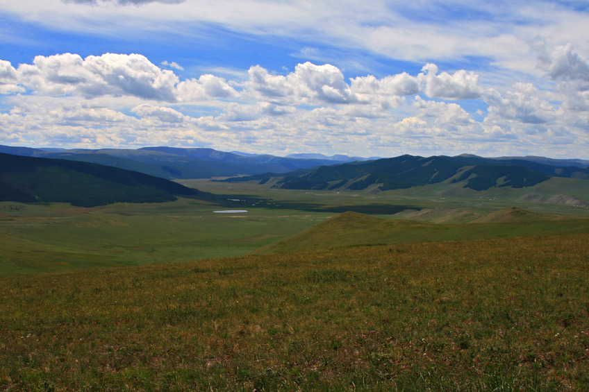 Dakhyn Gol valley meets Naryn-Gichgzny-Gol valley