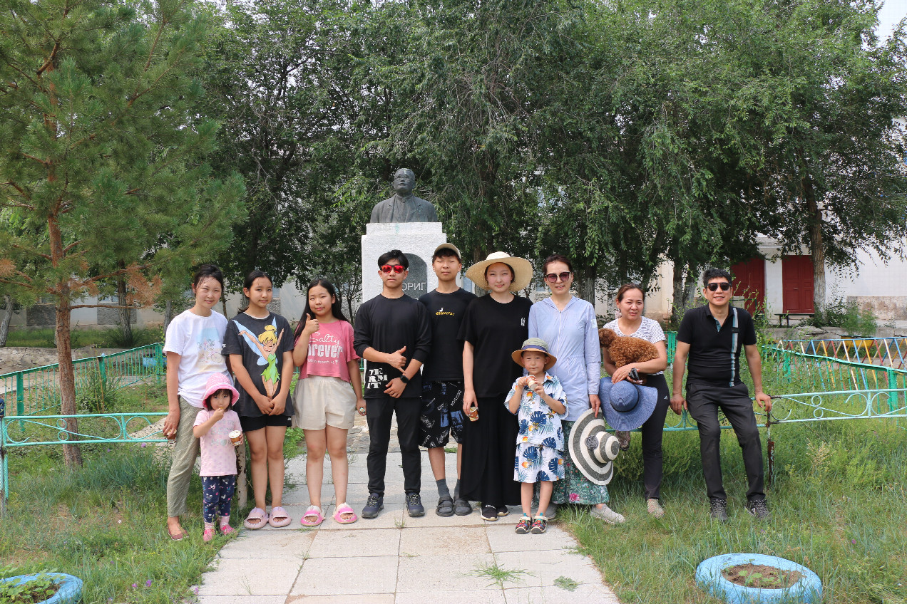 Statue of Mongolia's father of democracy S.Zorig