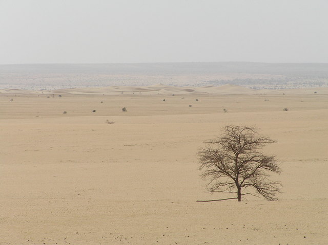 Approaching from south: Oued El Khatt