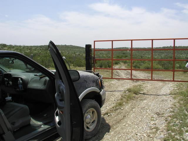 This is the gate that stopped us