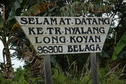#10: Sign for Long Koyan longhouse