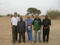 #7: L to R: Gray Tappan, Larwanou Mahamane, Chris Reij, Peter Wright, Adama Toudou