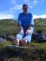 #7: Aase drying wet and sore feet at the cp