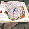 #6: Google Earth image with Orienteering race overlay