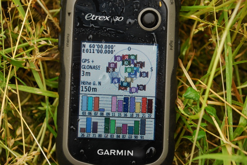 GPS reading at the CP 60N 11E