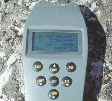The rather old but still working GPS