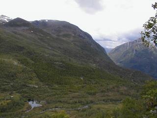 #1: View from confluence, north towards Volda.