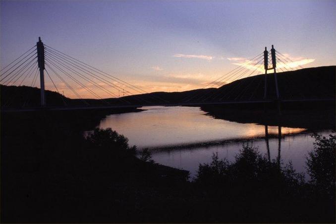 Midnight  on Tanariver Bridge