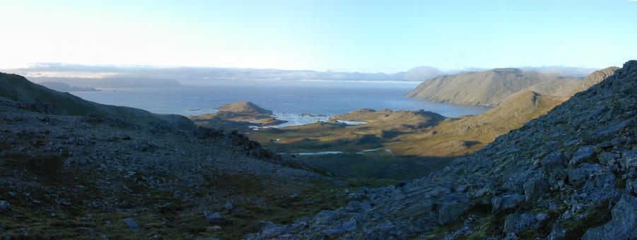 A panoramo of the confluence area