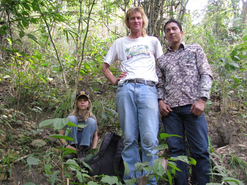 Confluence hunters Kamiel, Marty and Rabin