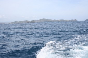 #1: Confluence Point direction west with view of Cavalli Islands