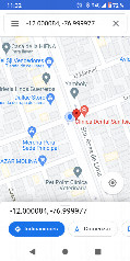 #6: Coordenadas segun Google Maps. Coordinates according to Google Maps