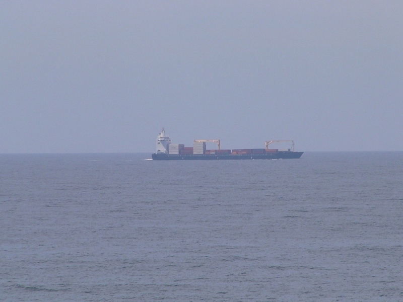 Dutch freighter CCNI BALTIC, bound from Chile to Paita