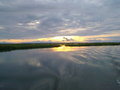 #4: Sunset at ARM210 - upstream of Tidal Island