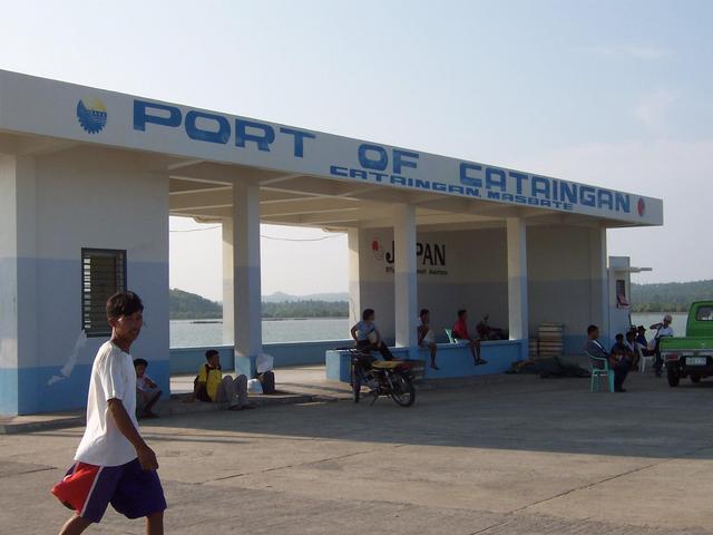 Arriving Port of Cataingan at 4 PM