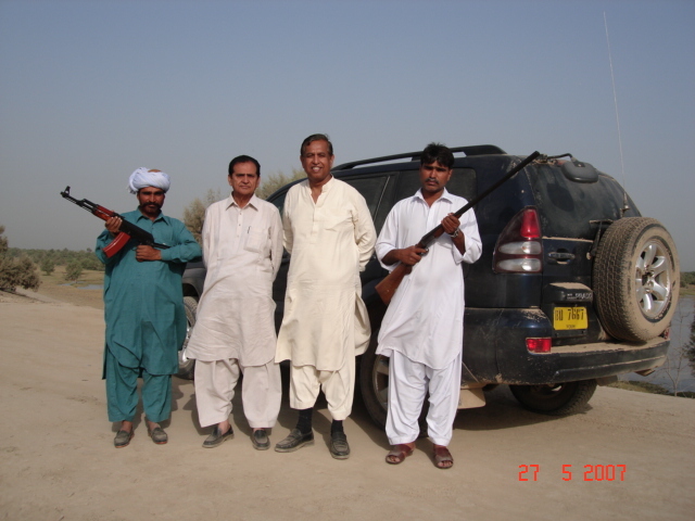 Mr Bijarani and myself with Ayoob driver and guard Baz Mohammad