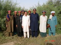 #6: Mr Bijarani and Mr Kasim with guards and locals at confluence point