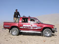 #4: Our 4WD, complete with Pakistani Police guard