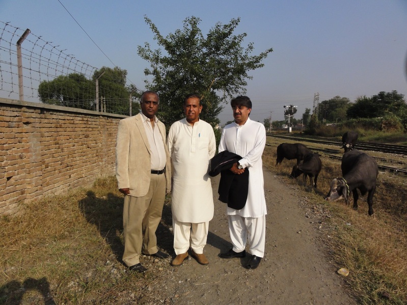 Myself with Mr Rana and Tanveer