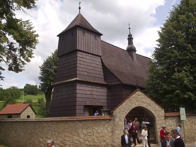Zabytkowy kościół z XVII wieku w Szyk - 17th century church in Szyk