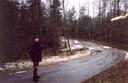 #9: End of my route - at a small bridge on the road from Bronkowice