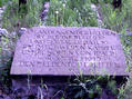 #7: Old cemetery plate - Stara tablica cmentarna