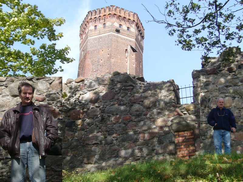 Teutonic castle in Czluchow - Zamek krzyżacki w Człuchowie