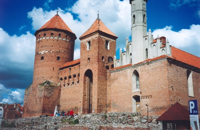 Gothic castle of the Bishops of Warmia in Reszel
