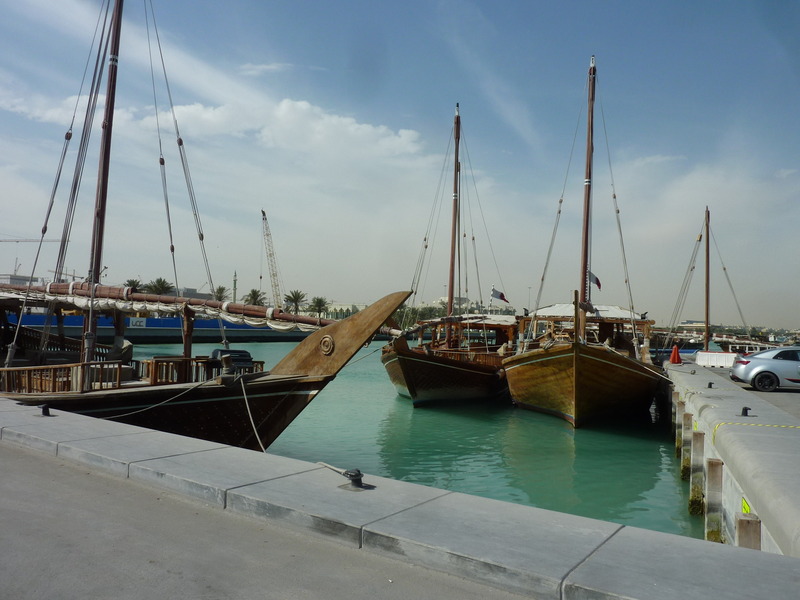Dhows in the old port