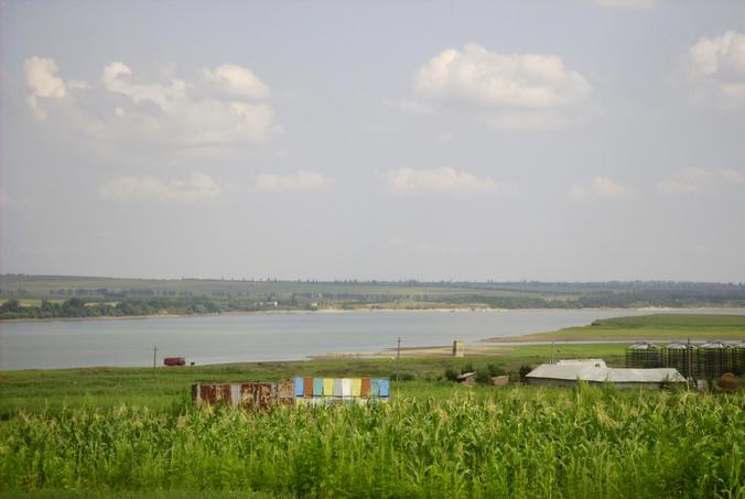 Fluss Prut (Grenze nach Moldawien) - River Prut (frontier to Moldova)
