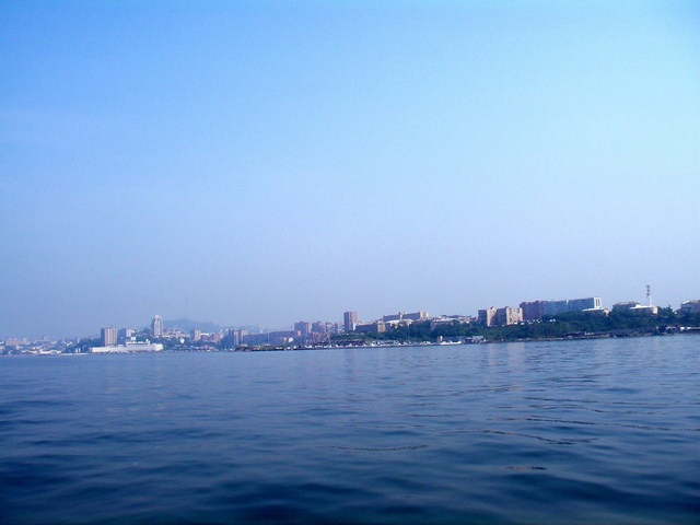 Vladivostok from sea