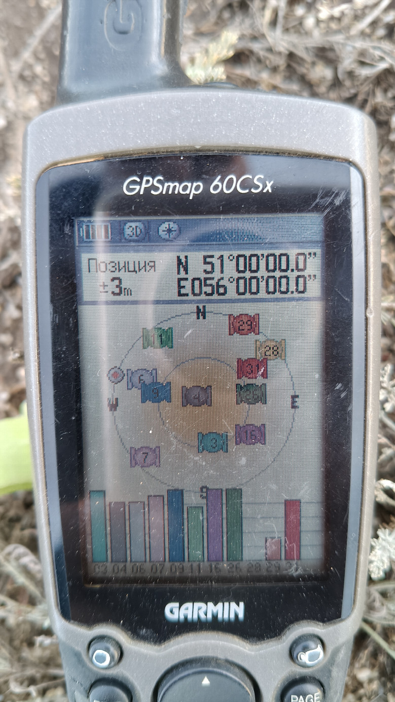 GPS reading