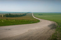 #8: straight secondary roads between confluence