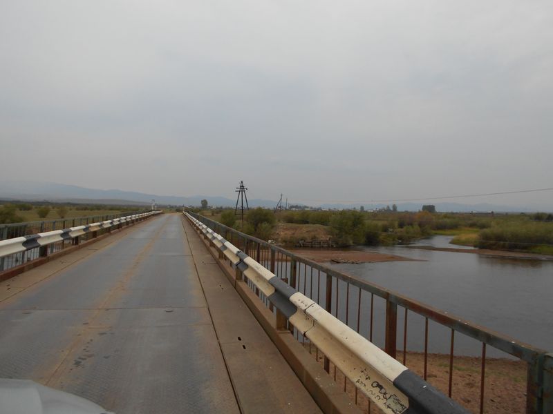 Мост через реку Уда / The bridge over Uda river